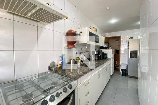 Cozinha de apartamento à venda com 3 quartos, 82m² em Cachambi, Rio de Janeiro