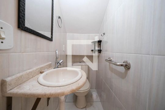 Lavabo de casa de condomínio à venda com 2 quartos, 109m² em Vila Libanesa, São Paulo