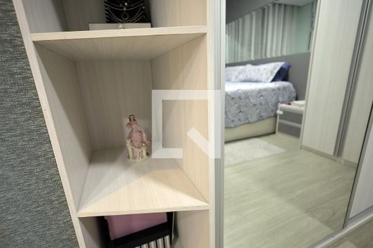 Suíte de apartamento à venda com 2 quartos, 66m² em Vila América, Santo André