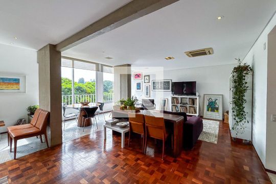 Sala de apartamento à venda com 3 quartos, 242m² em Jardim Paulista, São Paulo