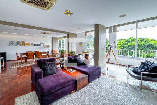 Sala de apartamento à venda com 3 quartos, 242m² em Jardim Paulista, São Paulo