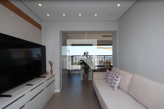 Sala de apartamento para alugar com 3 quartos, 95m² em Vila Prudente, São Paulo