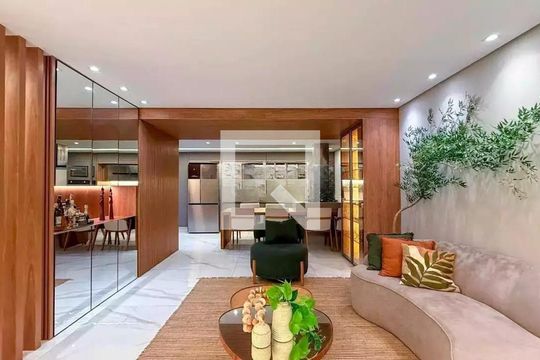 Sala de apartamento à venda com 2 quartos, 185m² em Sion, Belo Horizonte