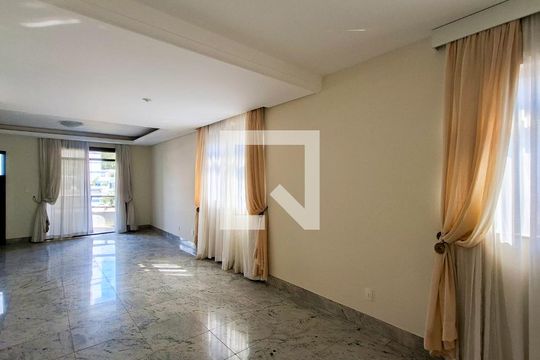 Sala de apartamento à venda com 4 quartos, 429m² em São José, Belo Horizonte