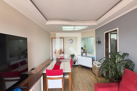 Sala  de apartamento à venda com 3 quartos, 83m² em Vila Príncipe de Gales, Santo André