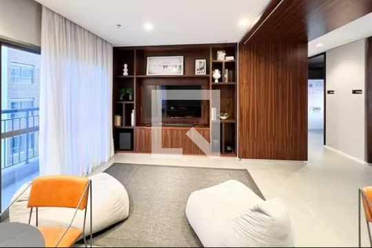 Área comum de apartamento para alugar com 1 quarto, 21m² em Indianópolis, São Paulo
