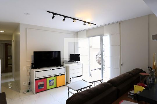 Sala de apartamento à venda com 2 quartos, 160m² em Lourdes, Belo Horizonte