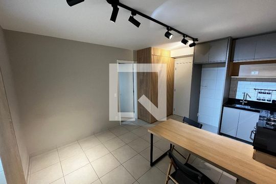 Sala/Cozinha de apartamento à venda com 1 quarto, 38m² em Casa Verde, São Paulo