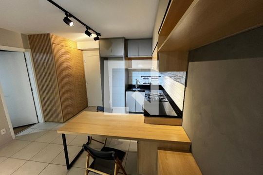 Sala/Cozinha de apartamento à venda com 1 quarto, 38m² em Casa Verde, São Paulo