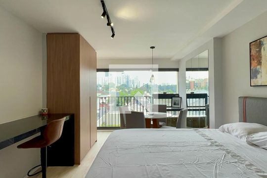 Studio de kitnet/studio para alugar com 1 quarto, 27m² em Sumaré, São Paulo