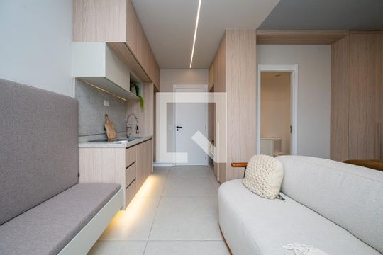 Studio de kitnet/studio para alugar com 1 quarto, 28m² em Jardim Prudência, São Paulo