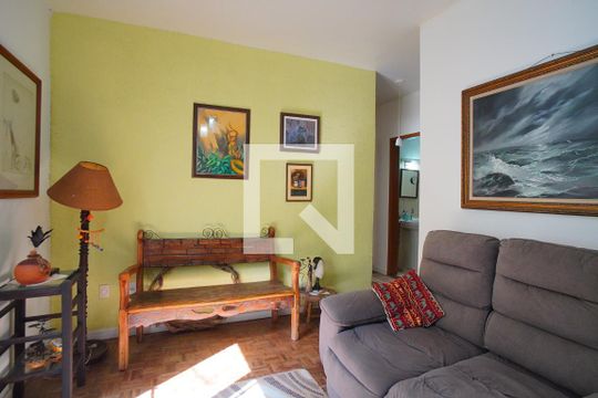 Sala de apartamento à venda com 3 quartos, 89m² em Bom Jesus, Porto Alegre