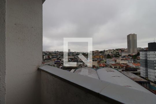 Sacada da Sala de apartamento à venda com 3 quartos, 67m² em Vila Luzita, Santo André