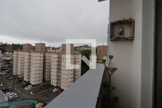 Sacada da Sala de apartamento à venda com 3 quartos, 67m² em Vila Luzita, Santo André