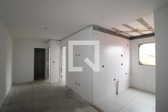 Sala/Cozinha de apartamento à venda com 2 quartos, 47m² em Vila Paulista, Guarulhos