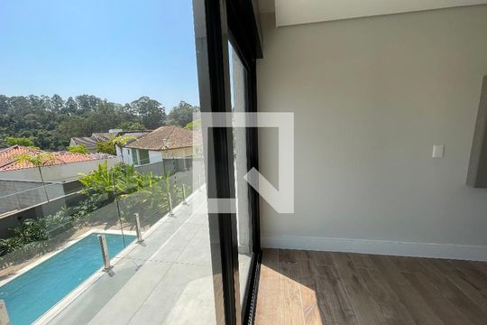 Suíte 1 de casa de condomínio para alugar com 4 quartos, 484m² em São Paulo Ii, Cotia