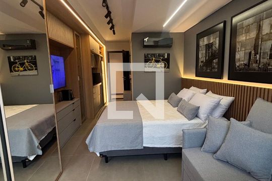 Studio de apartamento para alugar com 1 quarto, 24m² em Vila Cordeiro, São Paulo