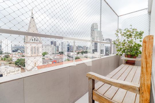 Varanda de apartamento para alugar com 1 quarto, 42m² em Pinheiros, São Paulo