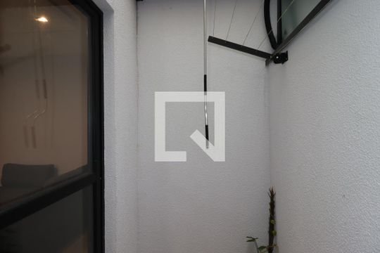 Área de Serviço de apartamento à venda com 2 quartos, 45m² em Vila Scarpelli, Santo André
