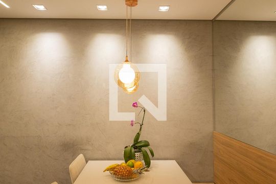 Sala de Jantar de apartamento para alugar com 2 quartos, 62m² em Chácara Santo Antônio, São Paulo