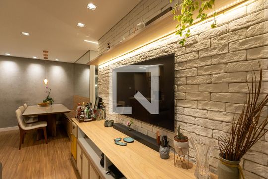 Sala de Jantar de apartamento para alugar com 2 quartos, 62m² em Chácara Santo Antônio, São Paulo