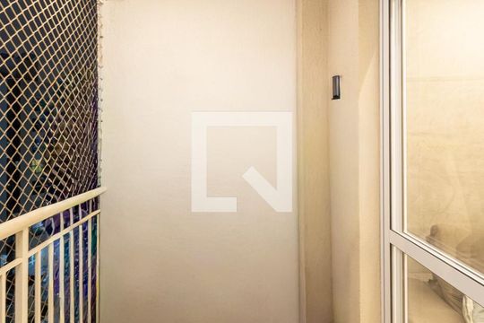 Varanda da Sala de apartamento para alugar com 2 quartos, 62m² em Chácara Santo Antônio, São Paulo