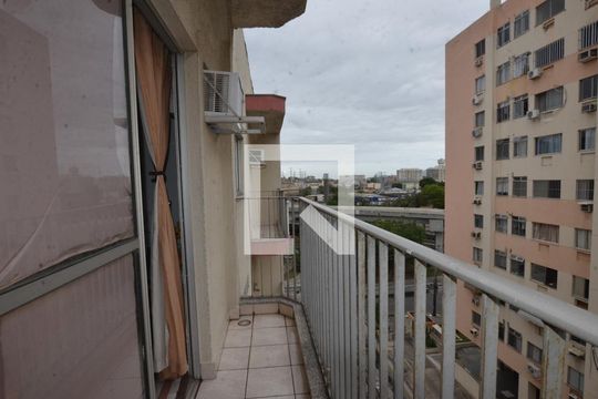 Varanda da Sala de apartamento para alugar com 2 quartos, 74m² em Madureira, Rio de Janeiro