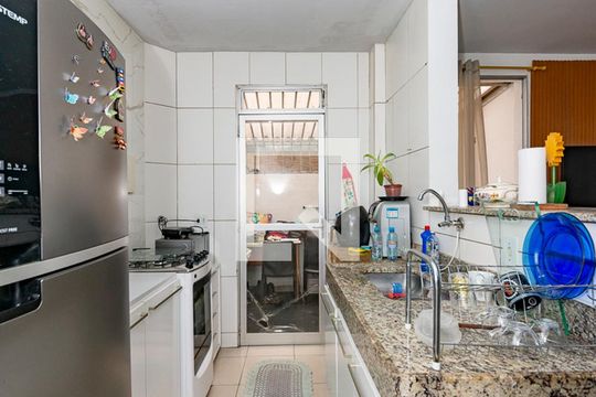 Cozinha de apartamento para alugar com 2 quartos, 69m² em Salgado Filho, Belo Horizonte