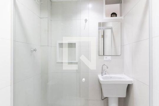 Banheiro de apartamento à venda com 1 quarto, 45m² em Aclimação, São Paulo