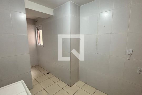 Cozinha de apartamento à venda com 2 quartos, 55m² em Jardim do Estádio, Santo André
