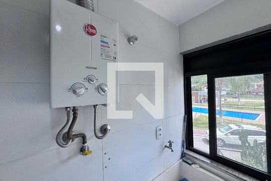 Cozinha e Área de Serviço de apartamento à venda com 2 quartos, 54m² em Vargem Pequena, Rio de Janeiro
