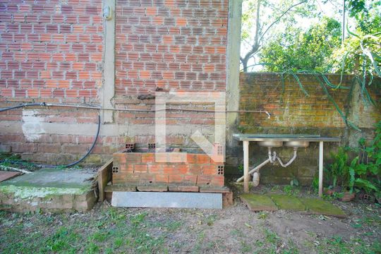 Área comum - Churrasqueira de casa à venda com 2 quartos, 60m² em São Jorge, Novo Hamburgo