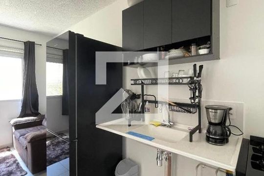 Sala/Cozinha de apartamento para alugar com 2 quartos, 32m² em Colônia (zona Leste), São Paulo