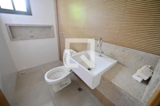 Banheiro do Quarto 1 de casa de condomínio para alugar com 3 quartos, 153m² em Vila Rosa, Goiânia