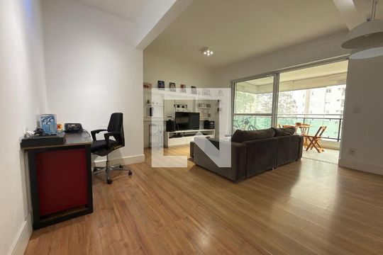 Sala de apartamento para alugar com 3 quartos, 94m² em Vila Andrade, São Paulo