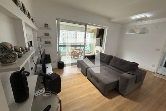 Sala de apartamento para alugar com 3 quartos, 94m² em Vila Andrade, São Paulo