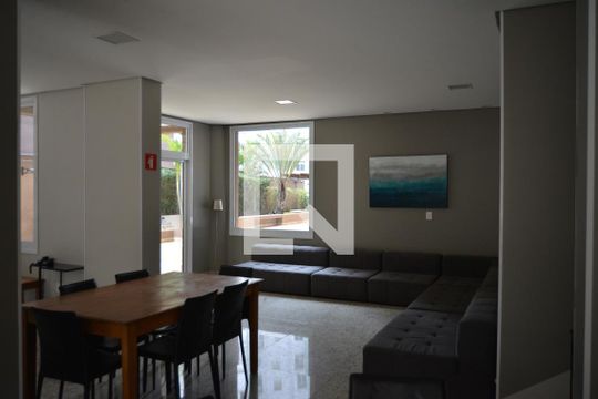 Área comum - Salão de festas de apartamento à venda com 3 quartos, 115m² em Vila Valparaíso, Santo André