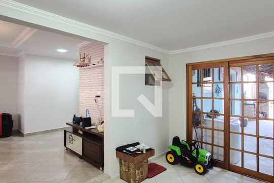 Sala de casa à venda com 3 quartos, 389m² em Vila Jordanopolis, São Bernardo do Campo