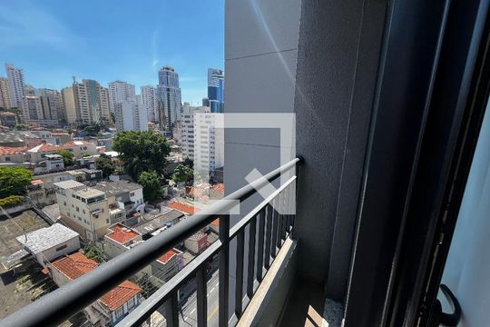 Varanda de kitnet/studio à venda com 1 quarto, 26m² em Santana, São Paulo
