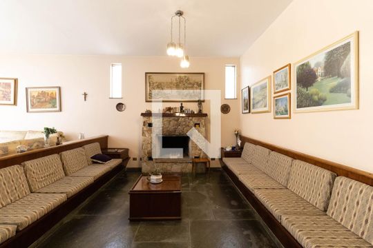 Sala de casa para alugar com 5 quartos, 403m² em Ipiranga, São Paulo