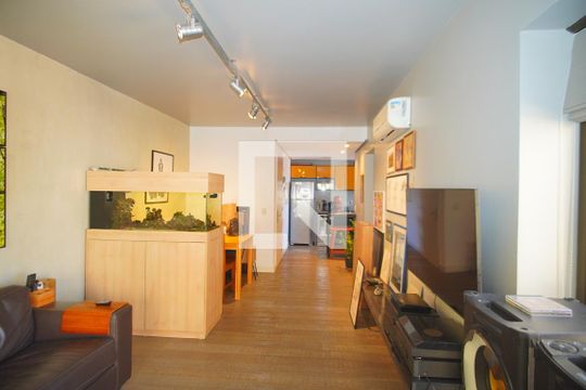 Sala de apartamento para alugar com 2 quartos, 80m² em Rio Branco, Porto Alegre