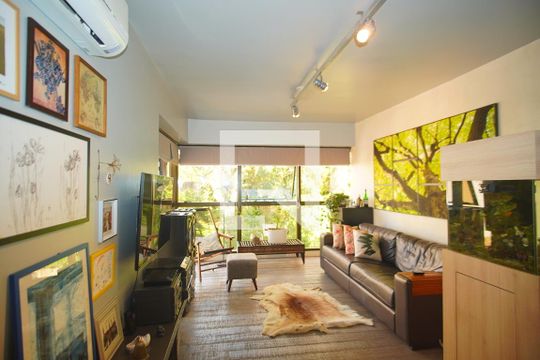 Sala de apartamento para alugar com 2 quartos, 80m² em Rio Branco, Porto Alegre
