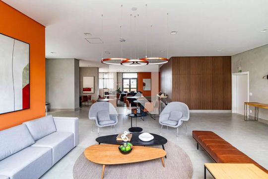 Área comum - Salão de festas de apartamento para alugar com 1 quarto, 28m² em Butantã, São Paulo