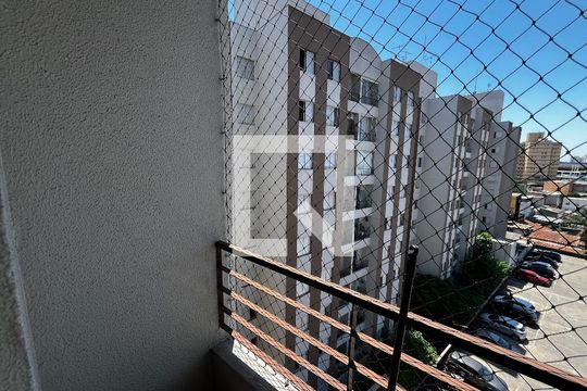 Varanda da Sala de apartamento à venda com 2 quartos, 54m² em Vila Amélia, São Paulo