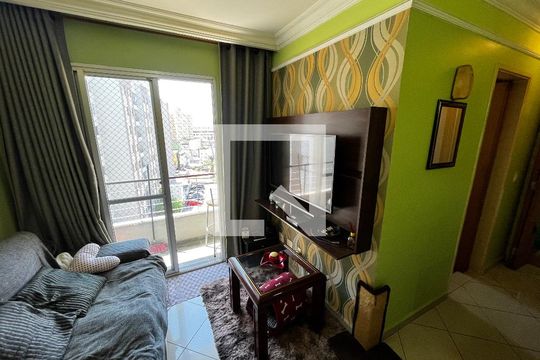 Sala de apartamento à venda com 2 quartos, 54m² em Vila Amélia, São Paulo