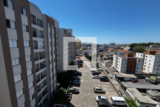 Varanda da Sala Vista de apartamento à venda com 2 quartos, 54m² em Vila Amélia, São Paulo