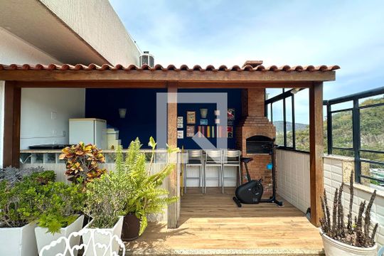 Varanda da Sala de apartamento à venda com 4 quartos, 300m² em Laranjeiras, Rio de Janeiro