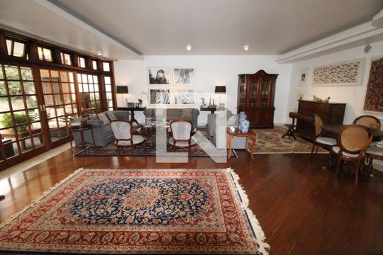 Sala  de casa de condomínio para alugar com 4 quartos, 450m² em Jardim das Colinas, São José dos Campos