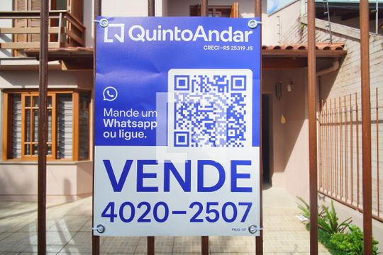 Placa de casa à venda com 3 quartos, 93m² em Ouro Branco, Novo Hamburgo