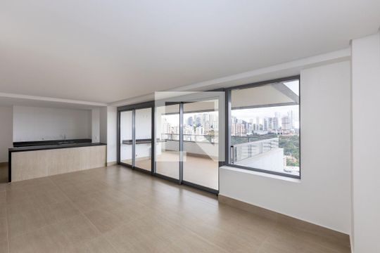Sala  de apartamento à venda com 4 quartos, 239m² em Vale do Sereno, Nova Lima